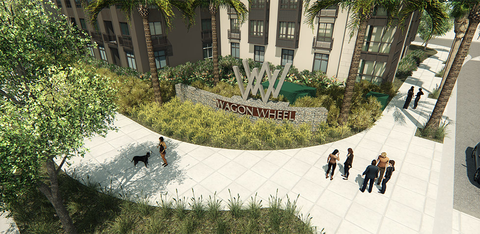 Pedestrian and Pet Friendly Plazas